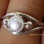925 Silver Freshwater Pearl Gemstone Size 7 RI-269-NY