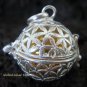 925 Silver Frangipani Harmony Ball Pendant HB -288-PS