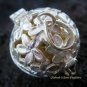 925 Silver Frangipani Harmony Ball Pendant HB-289-PS