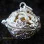 925 Silver Frangipani Harmony Ball Pendant HB-289-PS