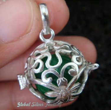 925 Silver Butterfly Harmony Ball HB-285-KT