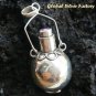 925 Silver Amethyst Essential Oil Bottle Pendant PP-287-KA