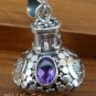 925 Silver Amethyst Perfume Pendant PP-221-KT