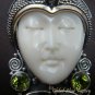 925 Silver & Mix Gemstones Goddess Pendant GDP-520-PS