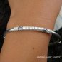 Sterling Silver Women's Bangle SBB-273-PS