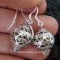 925 Silver Amethyst Chime Ball Earrings CBE-146-KT