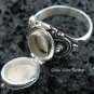 925 Silver Amethyst Poison Ring LR-518-KT