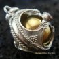 925 Silver Cut Garnet Chakra Chime Ball CH-309-KT