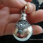 Sterling Silver Garnet Perfume Pendant PP-194-KT