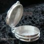 925 Silver Garnet Locket Pendant LP-171-PS