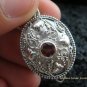 925 Silver Garnet Locket Pendant LP-171-PS