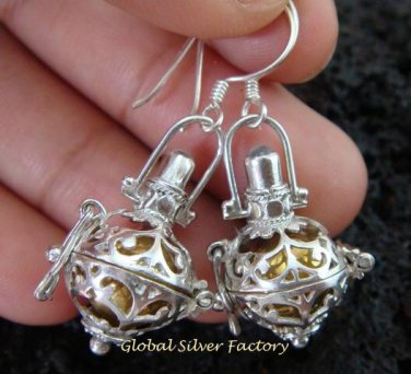 925 Silver 12mm Harmony Ball Earrings CBE-145-KT