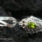 Silver & Peridot Snake Bangle SBB-265-KT