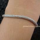 925 Silver 3MM Dragon Bone Bracelet SBB-292-KA