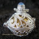 925 Silver Rainbow Moonstone Harmony Ball HB-291-PS