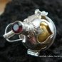 925 Silver Garnet Heart Harmony Ball 16mm HB-272-KT