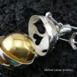 925 Silver Garnet Heart Harmony Ball 16mm HB-272-KT