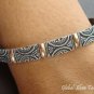 925 Silver & 18kt Gold Vermeil Bangle SBB-239-PS