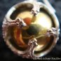 925 Silver Gold Chakra Chime Ball Earrings CBE-149-KT