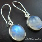 925 Silver & Rainbow Moonstone Earrings ER-381-KT