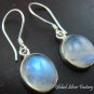 925 Silver & Rainbow Moonstone Earrings ER-381-KT