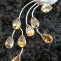 Sterling Silver Peacock & Citrine Brooch BC-128-KT