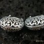 17mm Sterling Silver Bali Hoop Earrings SE-128-KT