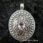 Sterling Silver Amethyst Locket Pendant LP-162-KA
