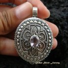 Sterling Silver Amethyst Locket Pendant LP-162-KA