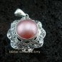 925 Silver Mabe Pearl Flower Pendant SP-385-KT