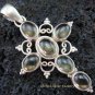 925 Silver & Citrine Christian Cross Pendant SP-400-NY