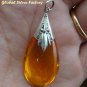 925 Silver Amber (syn) Pendant SJ-201-KT