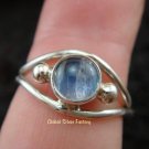 Silver & Rainbow Moonstone Ring RI-255-NY