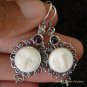 925 Silver Garnet Goddess Earrings GDE-773-NY