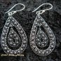 Sterling Silver Bali Ornate Design Earrings SE-138-KT