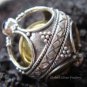 Sterling Silver Clover Garnet Chime Ball CH-175-KT
