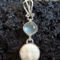 925 Silver Chalcedony Goddess Pendant GDP-779-NY