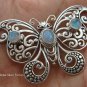 925 Silver Moonstone Butterfly Brooch BC-124-KT