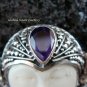 925 Silver & 5 Amethyst Goddess Bracelet GDB-688-KT