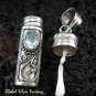 925 Silver & Blue Topaz Perfume Pendant PP-321-GSF