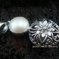Floral Bali 925 Silver & Pearl Pendant SP-381-KT