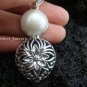 Floral Bali 925 Silver & Pearl Pendant SP-381-KT