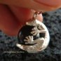 925 Silver Gecko Black Chime Ball Pendant CH-315-KT