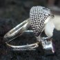 Silver Amethyst Goddess Ring GDR-381-PS