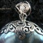 925 Silver Grey Nautilus Shell Pendant SP-401-KT