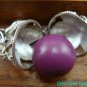 925 Silver Blue Topaz Purple Harmony Ball HB-256-KT