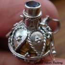 925 Silver Amethyst & Brass Harmony Ball HB-258-KT
