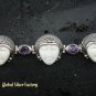 925 Silver Amethyst Goddess Bracelet GDB-675-KT