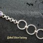 925 Silver Amethyst Goddess Bracelet GDB-675-KT