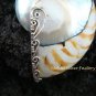 925 Silver Nautilus Shell Pendant SP-365-KT